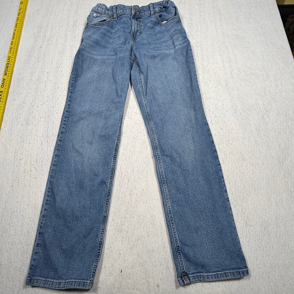 Thereabouts Boys Straight Leg Jeans Medium Wash Size 16H Husky Recycled Cotton